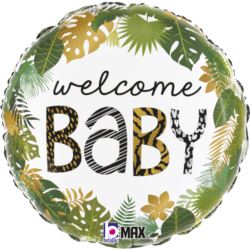 Balon Grabo 18'' Jungle Welcome Baby