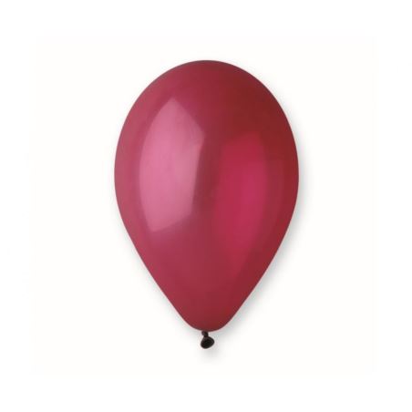 Balon G110 pastel 12" - "bordowy" / 100 szt.