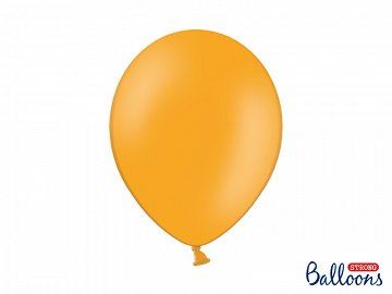 Balon Strong 30 cm Pastel Mand.Orange 100 szt.