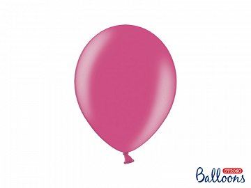 Balony Strong 27cm, Metallic Hot Pink