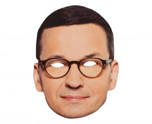 Maska papierowa MATEUSZ MORAWIECKI