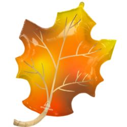 Balon foliowy liść jesień 60 cm x 86 cm