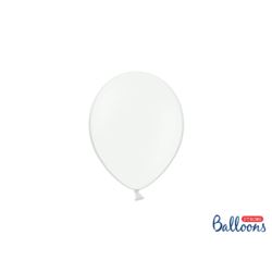 Balony Strong 12cm, Pastel Pure White