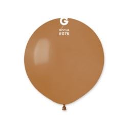 Balony G150 pastel 19" - Kawowe 76 / 50 szt..