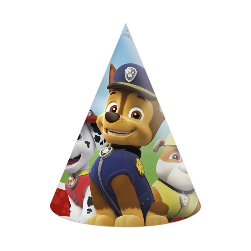 Czapeczki papierowe "Paw Patrol - Ready For Action