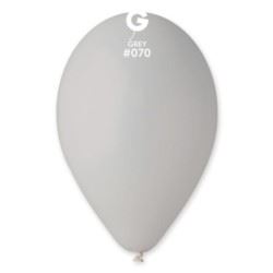 Balon G110 pastel 12" - "szary" / 100 szt.