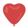 Balon CR Pastel "Serce bez nadruku" - czerwony