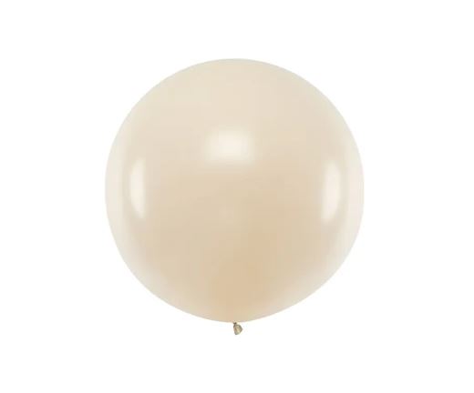 Balon okrągły 1 m, nude