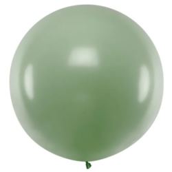 Balon okrągły 60 cm, Pastel Rosemary Green