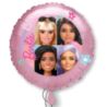 Balon foliowy okrągły Barbie 43cm