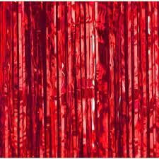 Kurtyna imprezowa czerwona 100x250cm