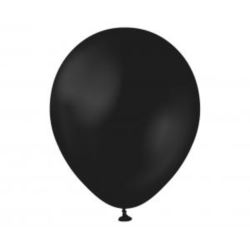 Balony Beauty&Charm, pastelowe czarne 5"/ 20 szt.