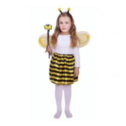 Strój dla dzieci "Pszczółka" (spódniczka, skrzydła