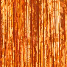 Kurtyna imprezowa pomarańczowa 100x250cm