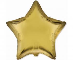 Balon foliowy 18" FX - Gwiazda satynowy cytrusowy