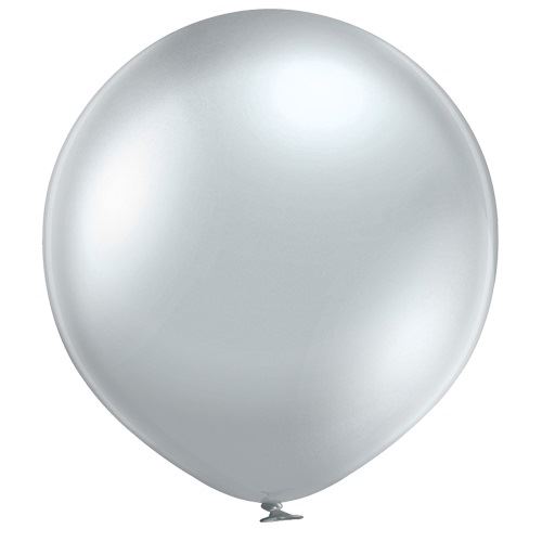 Balon Belbal B250 Glossy Silver 60cm/24'' 2 szt
