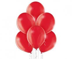 Balony B105 / 14" Crystal Royal Red 100 szt.