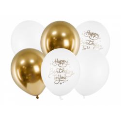 Balony 30cm, Happy Birthday To You, mix