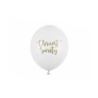 Balony 30 cm, Chrzest Święty, Pastel Pure White