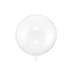 Balon Kula, 40cm, transparentny