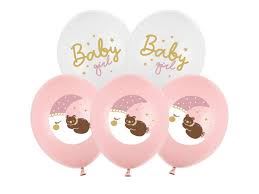 Balony 30 cm, Baby girl