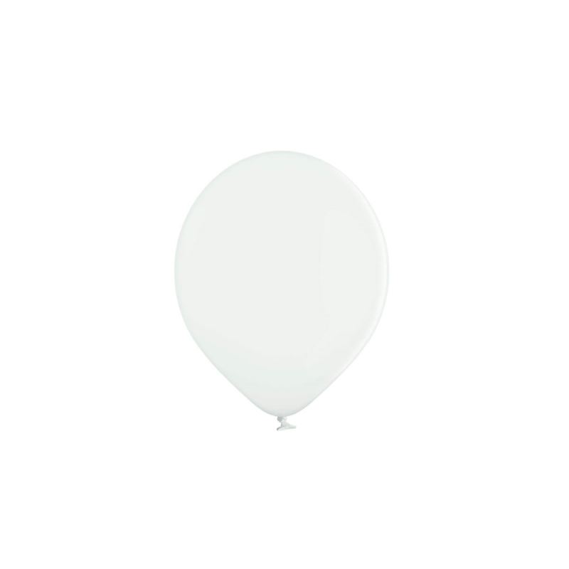 Balony Beauty&Charm, pastelowe białe 5"/ 20 szt.