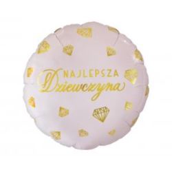 Balon foliowy Najlepsza Dziewczyna