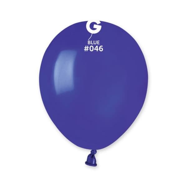 Balon A50 pastel 5" - "granatowy" / 100 szt.