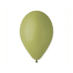 Balony G120 pastel 13" - zielone oliwkowe 98/ 50 s