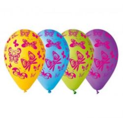 Balony Premium "Motyle", 12" / 5 szt.