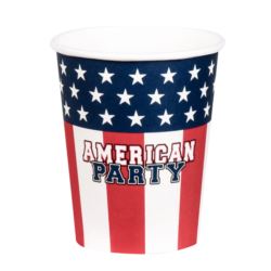 Kubeczki papierowe American Party USA 250ml