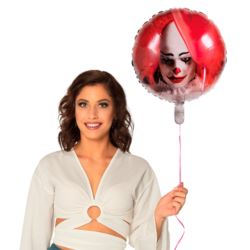 Balon Halloween Horror Clown 45cm