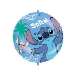 Balon foliowy STITCH & ANGEL DISNEY, 46 cm, 1 szt.