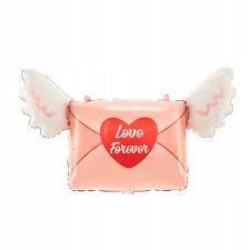 Balon foliowy List Love Forever 89,5x64cm