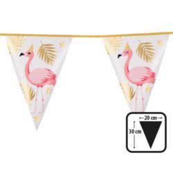 Girlanda Flagi Flamingi 4m