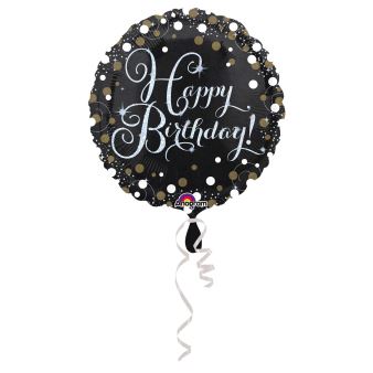 Balon foliowy Sparkling Birthday 43cm