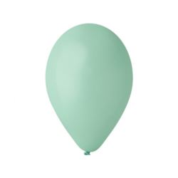 Balony G120 pastel 13" - turkusowo-zielone