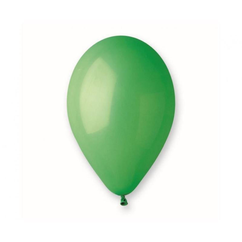 Balony G120 pastel 13" - zielone 12/ 50 szt.