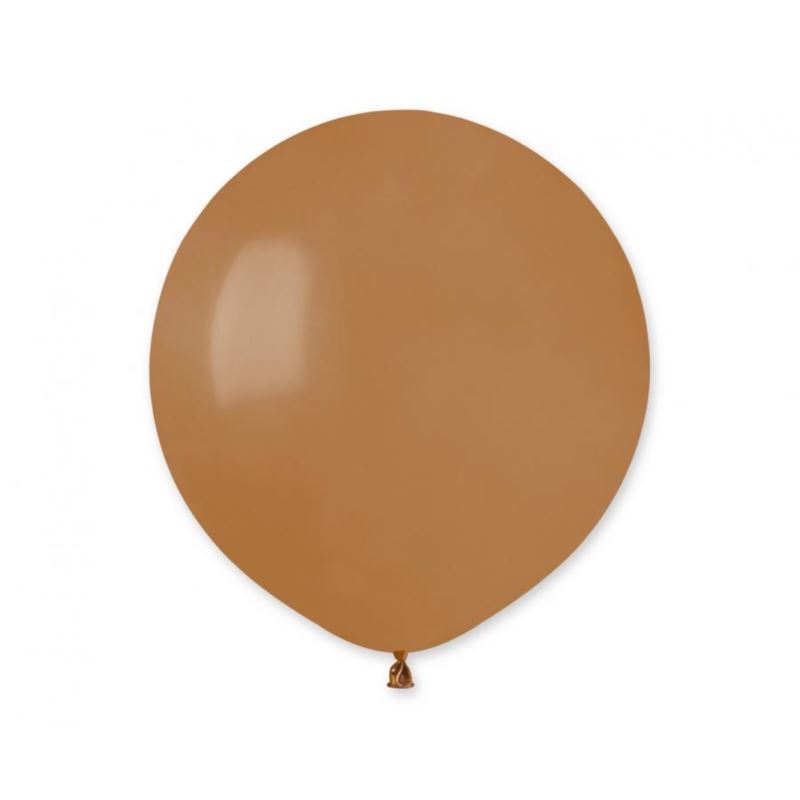 Balony G19 pastel 19" - Mocha Brown 076 / 25 szt.