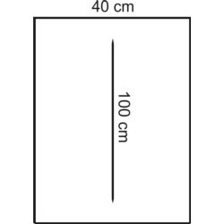 Rękaw foliowy 40x100 cm 50 szt.