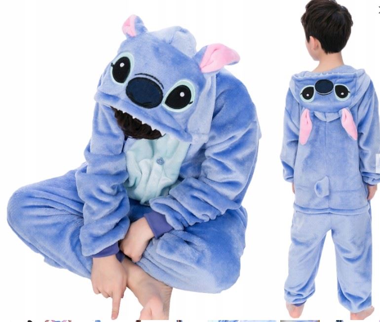 Piżama, strój dla dzieci Stitch 128 Piżama, strój dla dzieci Stitch 128
