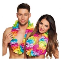 Naszyjnik hawajski Rainbow Deluxe XL
