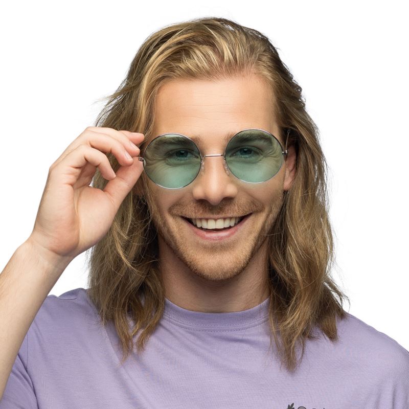 Okulary imprezowe Hippie XL zielone Okulary imprezowe Hippie XL zielone