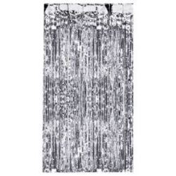 Kurtyna imprezowa srebrna 100 x 250 cm