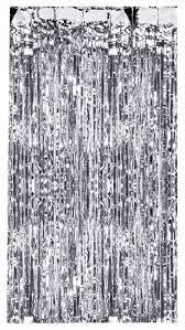 Kurtyna imprezowa srebrna 100 x 250 cm