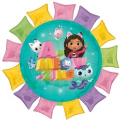 Balon foliowy SuperShape Koci Domek Gabi