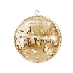 Kula lustrzana disco, szampański złoty, 30 cm Kula lustrzana disco, szampański złoty, 30 cm