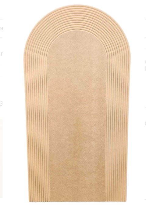 Ścianka S11 180x100 cm ryflowana pełna Ścianka S11 180x100 cm ryflowana pełna