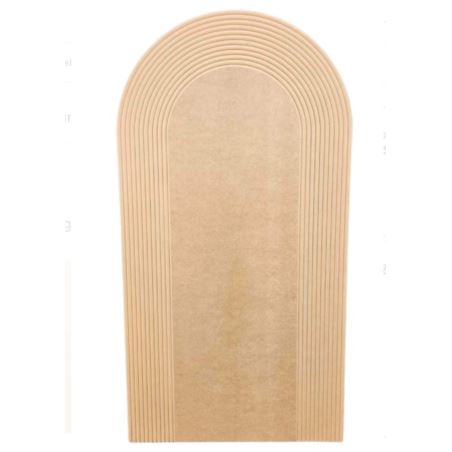 Ścianka S11 180x100 cm ryflowana pełna