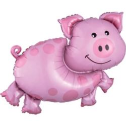Balon foliowy "Świnka"